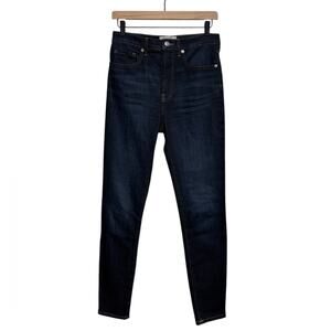 Everlane The High Rise Skinny Jeans Dark Wash - Size 28 Tall